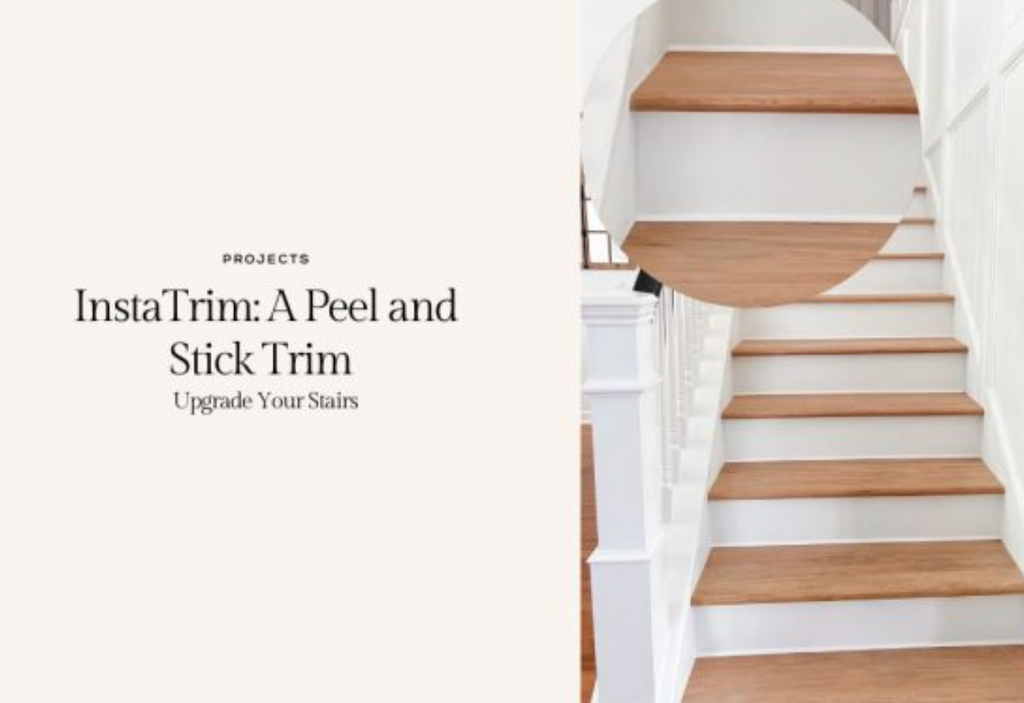 Upgrade Your Stairs with InstaTrim: A Peel and Stick Trim