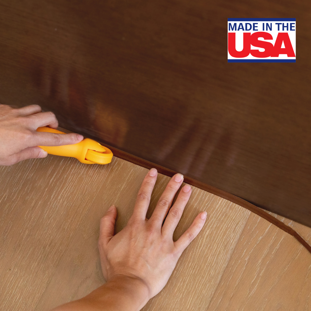 Asvilma White Flexible Self-Adhesive Caulk And Tim Stips