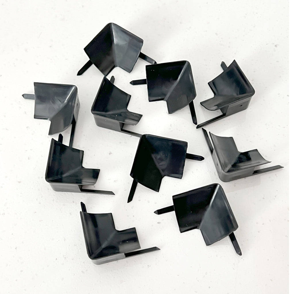 InstaTrim 10 pack of inside corners in the color black 